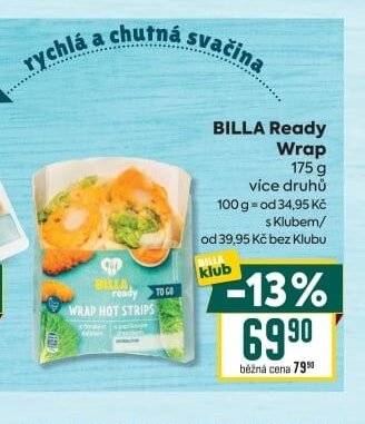 BILLA Ready Wrap 175 g