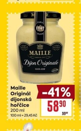Maille Originál dijonská hořčice