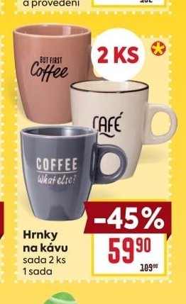 Hrnky na kávu