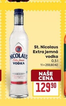 St. Nicolaus Extra jemná vodka