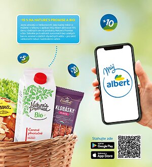 aktuální leták Albert 5.3.2026-7.4.2026