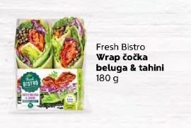 Fresh Bistro Wrap čočka beluga & tahini