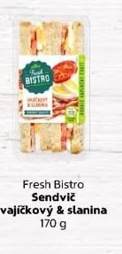 Fresh Bistro Sendvič vajíčkový & slanina