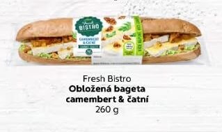 Fresh Bistro Obložená bageta camembert & čatní