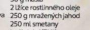 mražené jahody