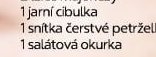čerstvá petrželka