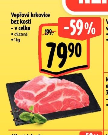 Vepřová krkovice bez kosti