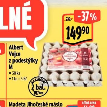 Albert Vejce z podestýlky M