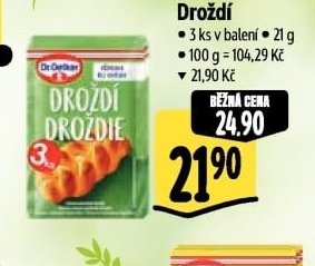Dr. Oetker Droždí