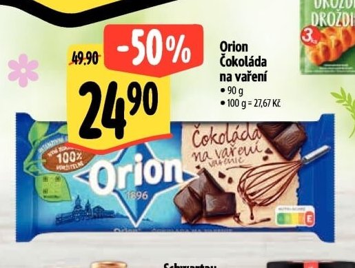 Orion Čokoláda na vaření