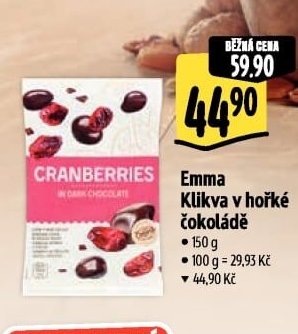 Emma Klikva v hořké čokoládě