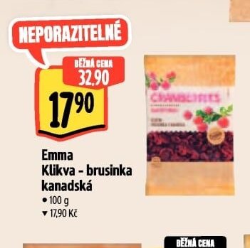 Emma Klikva - brusinka kanadská
