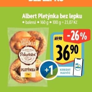 Albert Pletýnka bez lepku