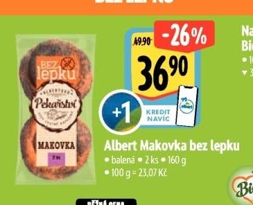 Albert Makovka bez lepku