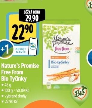Nature's Promise Free From Bio Tyčinky