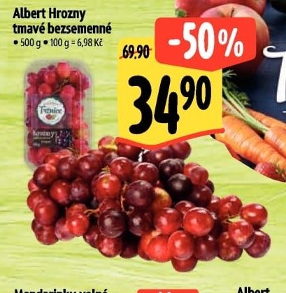 Albert Hrozny tmavé bezsemenné