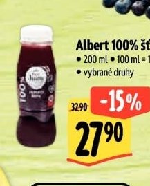 Albert 100% šťáva