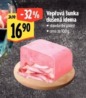 Vepřová šunka dušená Idema