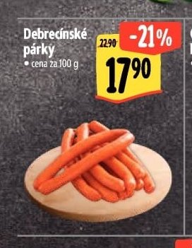 Debrecínské párky