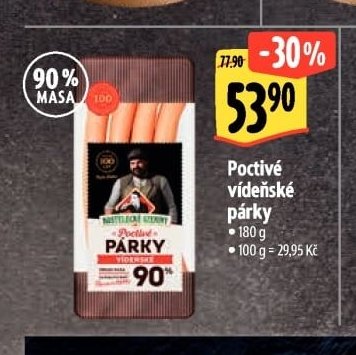 Poctivé vídeňské párky