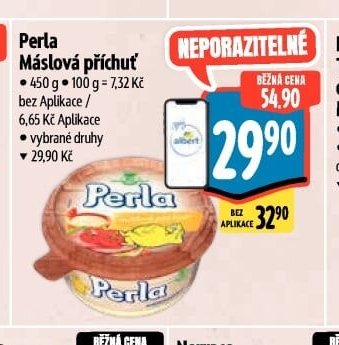 Perla Máslová příchuť