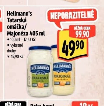 Hellmann's Tatarská omáčka / Majonéza