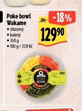 Poke bowl Wakame