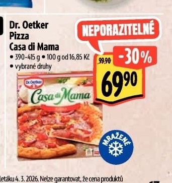 Dr. Oetker Pizza Casa di Mama