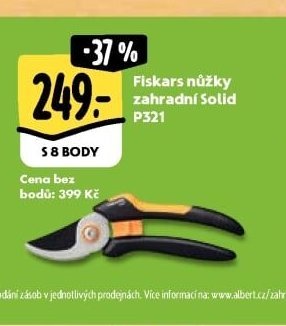 Fiskars nůžky zahradní Solid P321