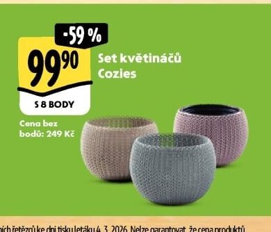Set květináčů Cozies