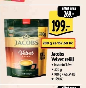 Jacobs Velvet refill