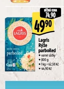 Lagris Rýže parboiled