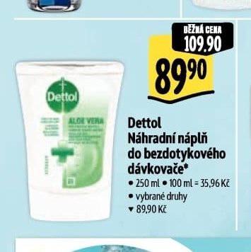Dettol Náhradní náplň do bezdotykového dávkovače