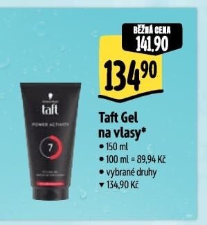 Taft Gel na vlasy