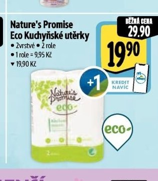 Nature's Promise Eco Kuchyňské utěrky