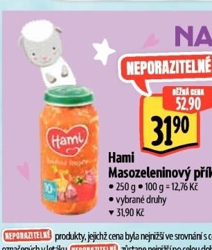 Hami Masozeleninový příkrm