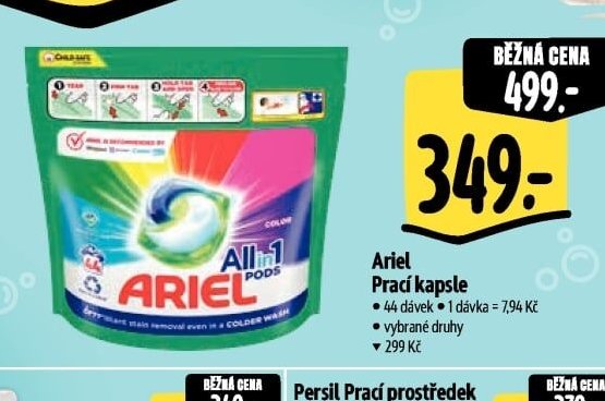 Ariel Prací kapsle