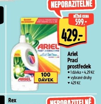 Ariel Prací prostředek