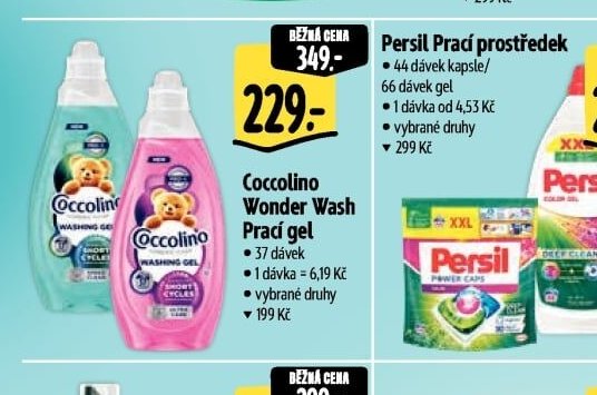 Coccolino Wonder Wash Prací gel