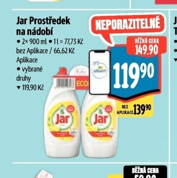 Jar Prostředek na nádobí