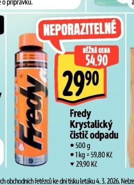 Fredy Krystalický čistič odpadu