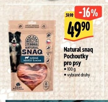 Natural snaq Pochoutky pro psy