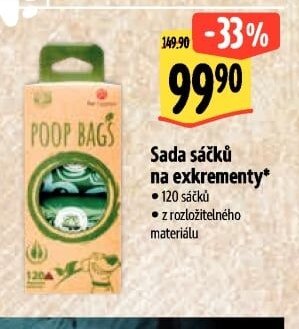 Sada sáčků na exkrementy