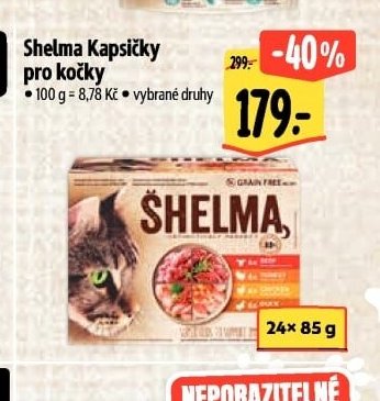 Shelma Kapsičky pro kočky