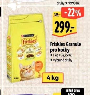 Friskies Granule pro kočky