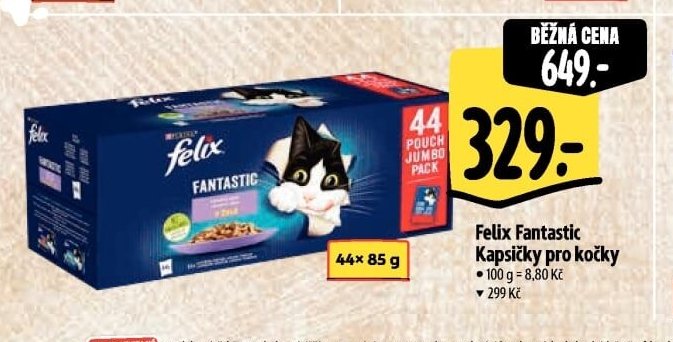 Felix Fantastic Kapsičky pro kočky