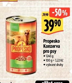 Propesko Konzerva pro psy