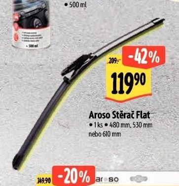 Aroso Stěrač Flat