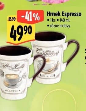 Hrnek Espresso