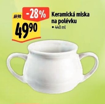 Keramická miska na polévku